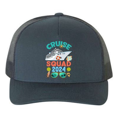 Cruise Squad 2024 Summer Vacation Group Matching Yupoong Adult 5-Panel Trucker Hat