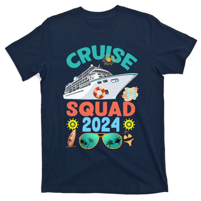 Cruise Squad 2024 Summer Vacation Group Matching T-Shirt