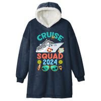 Cruise Squad 2024 Summer Vacation Group Matching Hooded Wearable Blanket