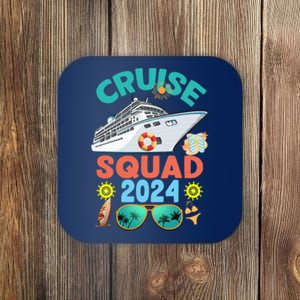 Cruise Squad 2024 Summer Vacation Group Matching Coaster