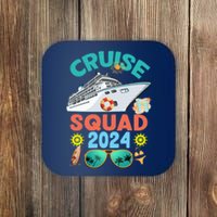 Cruise Squad 2024 Summer Vacation Group Matching Coaster