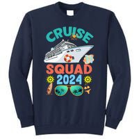 Cruise Squad 2024 Summer Vacation Group Matching Tall Sweatshirt