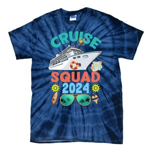 Cruise Squad 2024 Summer Vacation Group Matching Tie-Dye T-Shirt