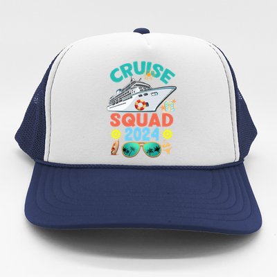 Cruise Squad 2024 Summer Vacation Group Matching Trucker Hat