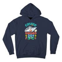 Cruise Squad 2024 Summer Vacation Group Matching Tall Hoodie