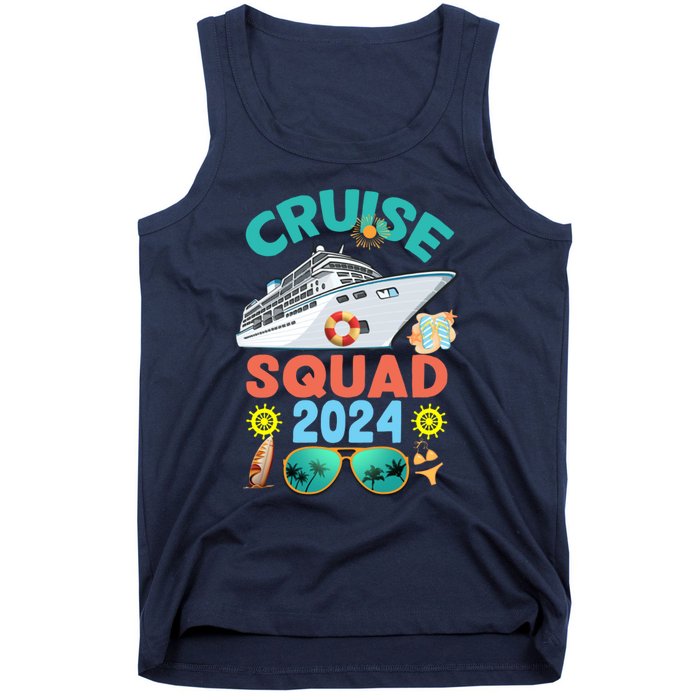 Cruise Squad 2024 Summer Vacation Group Matching Tank Top