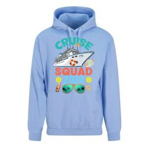 Cruise Squad 2024 Summer Vacation Group Matching Unisex Surf Hoodie