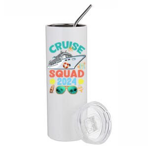 Cruise Squad 2024 Summer Vacation Group Matching Stainless Steel Tumbler