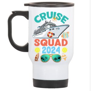 Cruise Squad 2024 Summer Vacation Group Matching Stainless Steel Travel Mug