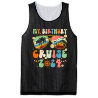 Cruise Squad 2024 Birthday Cruise Cruising Mesh Reversible Basketball Jersey Tank