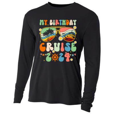 Cruise Squad 2024 Birthday Cruise Cruising Cooling Performance Long Sleeve Crew