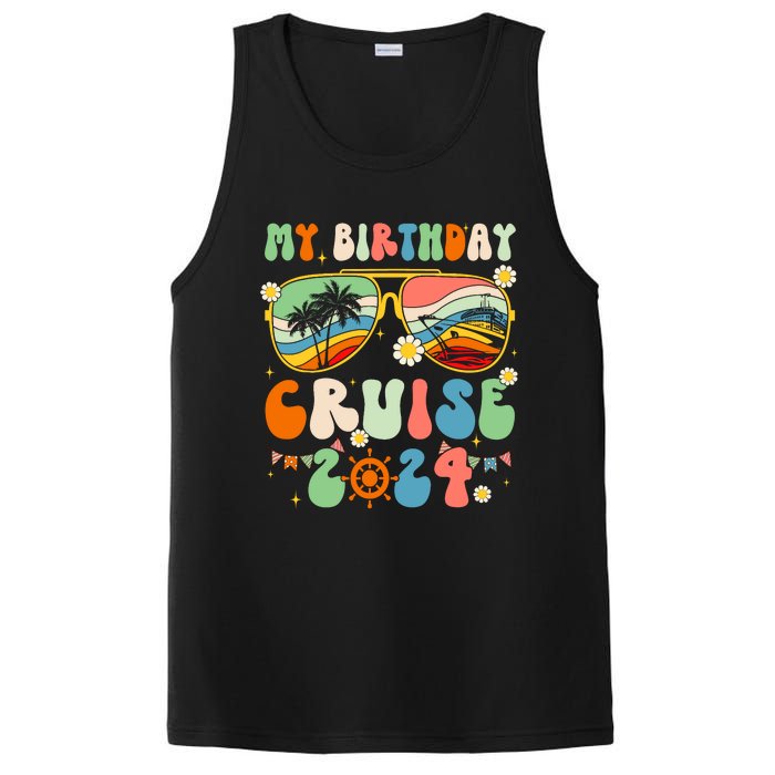 Cruise Squad 2024 Birthday Cruise Cruising PosiCharge Competitor Tank