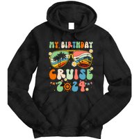 Cruise Squad 2024 Birthday Cruise Cruising Tie Dye Hoodie