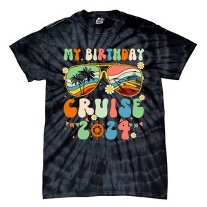 Cruise Squad 2024 Birthday Cruise Cruising Tie-Dye T-Shirt