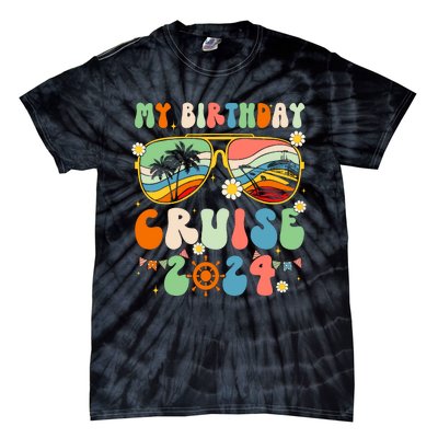 Cruise Squad 2024 Birthday Cruise Cruising Tie-Dye T-Shirt