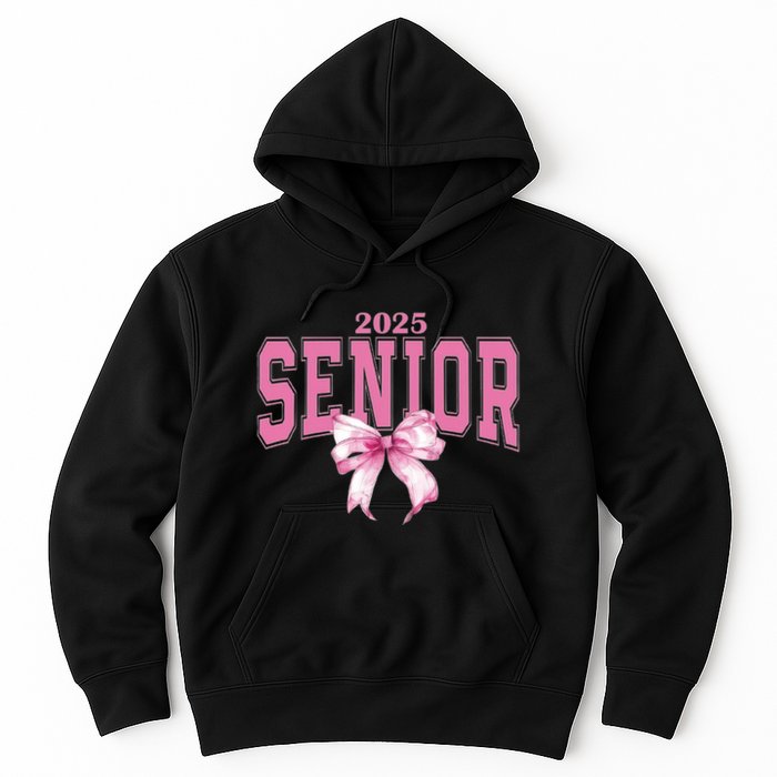 Coquette Senior 2025 Back To School Bow Senior 2025 Hoodie