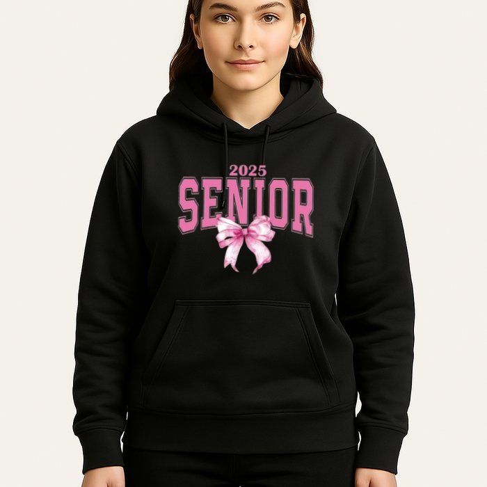 Coquette Senior 2025 Back To School Bow Senior 2025 Hoodie