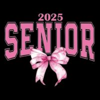 Coquette Senior 2025 Back To School Bow Senior 2025 Hoodie