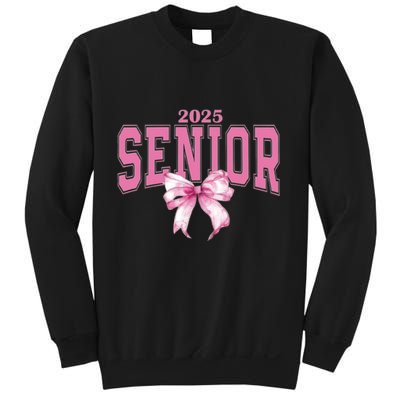 Coquette Senior 2025 Back To School Bow Senior 2025 Sweatshirt