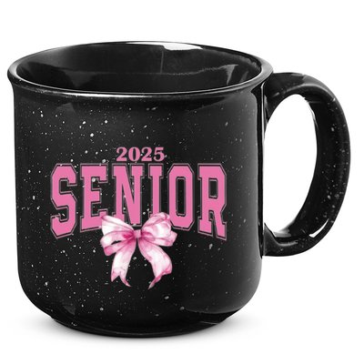 Coquette Senior 2025 Back To School Bow Senior 2025 15oz Campfire Ceramic Mug