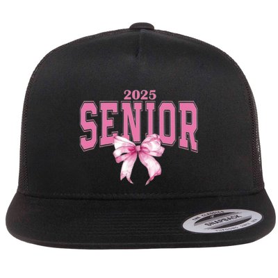 Coquette Senior 2025 Back To School Bow Senior 2025 Flatbill Hat