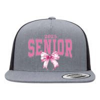 Coquette Senior 2025 Back To School Bow Senior 2025 Flat Bill Trucker Hat