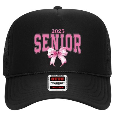 Coquette Senior 2025 Back To School Bow Senior 2025 Trucker Hat