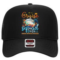 Cruise Squad 2024 Summer Vacation Matching Family Trip High Crown Mesh Back Trucker Hat