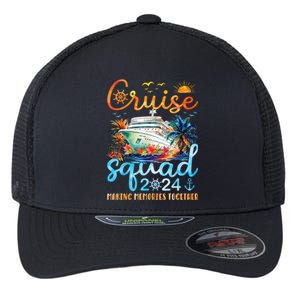 Cruise Squad 2024 Summer Vacation Matching Family Trip Flexfit Unipanel Trucker Cap