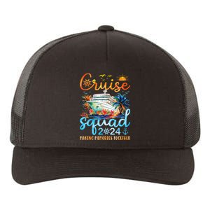 Cruise Squad 2024 Summer Vacation Matching Family Trip Yupoong Adult 5-Panel Trucker Hat