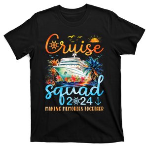 Cruise Squad 2024 Summer Vacation Matching Family Trip T-Shirt