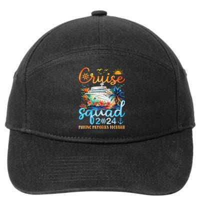 Cruise Squad 2024 Summer Vacation Matching Family Trip 7-Panel Snapback Hat