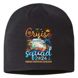 Cruise Squad 2024 Summer Vacation Matching Family Trip Sustainable Beanie