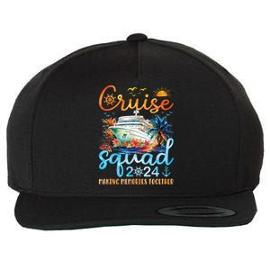 Cruise Squad 2024 Summer Vacation Matching Family Trip Wool Snapback Cap