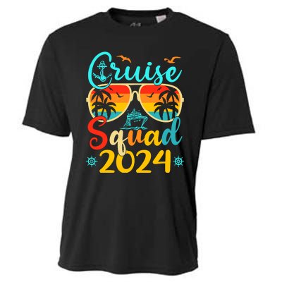 Cruise Squad 2024 Summer Vacation Matching Family Cruise Cooling Performance Crew T-Shirt