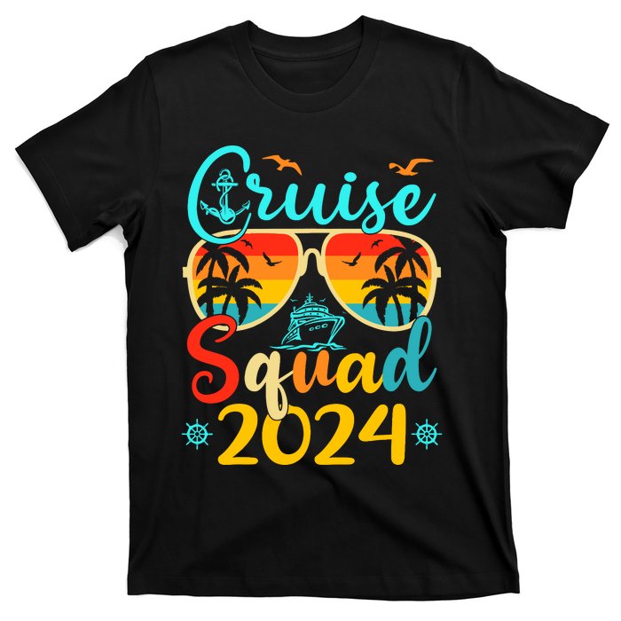 Cruise Squad 2024 Summer Vacation Matching Family Cruise T-Shirt