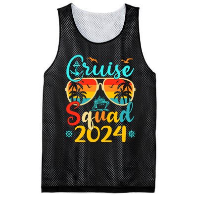 Cruise Squad 2024 Summer Vacation Matching Family Cruise Mesh Reversible Basketball Jersey Tank