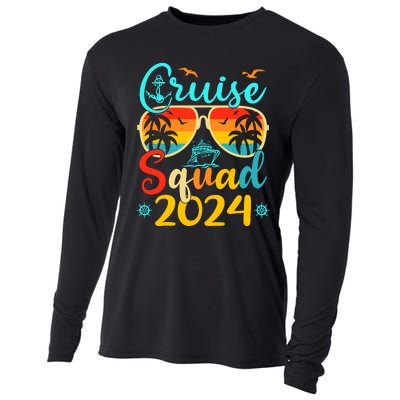 Cruise Squad 2024 Summer Vacation Matching Family Cruise Cooling Performance Long Sleeve Crew