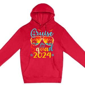 Cruise Squad 2024 Summer Vacation Matching Family Cruise Premium Pullover Hoodie