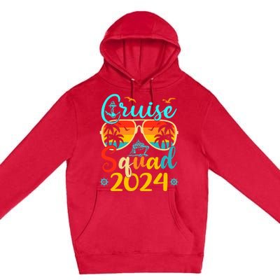 Cruise Squad 2024 Summer Vacation Matching Family Cruise Premium Pullover Hoodie