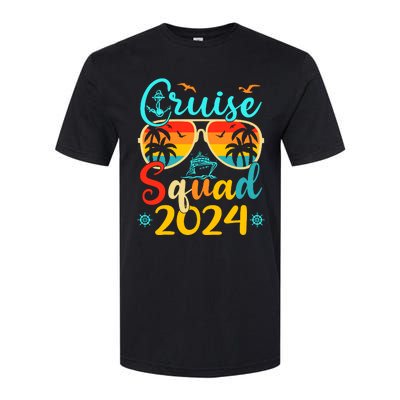 Cruise Squad 2024 Summer Vacation Matching Family Cruise Softstyle CVC T-Shirt