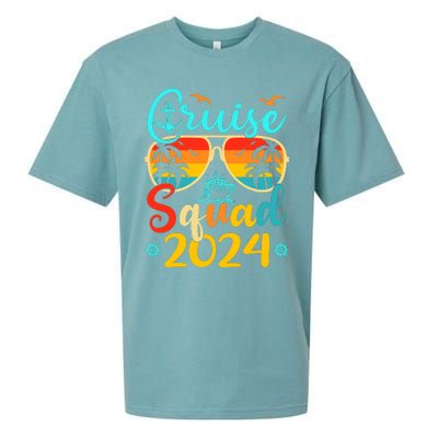 Cruise Squad 2024 Summer Vacation Matching Family Cruise Sueded Cloud Jersey T-Shirt