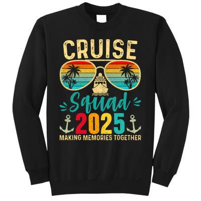 Cruise Squad 2025 Family Friends Vacation Cruising Ship Trip Sweatshirt