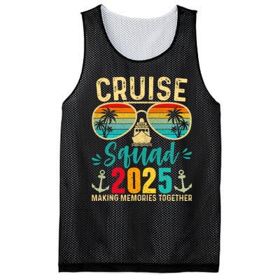 Cruise Squad 2025 Family Friends Vacation Cruising Ship Trip Mesh Reversible Basketball Jersey Tank