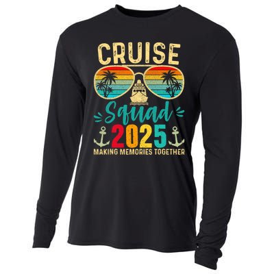 Cruise Squad 2025 Family Friends Vacation Cruising Ship Trip Cooling Performance Long Sleeve Crew