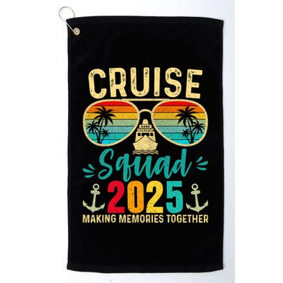 Cruise Squad 2025 Family Friends Vacation Cruising Ship Trip Golf Towel
