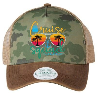 Cruise Squad 2025 Family Vacation Beach Matching Groupe Legacy Tie Dye Trucker Hat