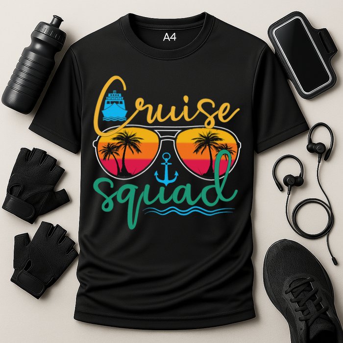 Cruise Squad 2025 Family Vacation Beach Matching Groupe Performance Shirt