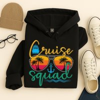 Cruise Squad 2025 Family Vacation Beach Matching Groupe Hoodie