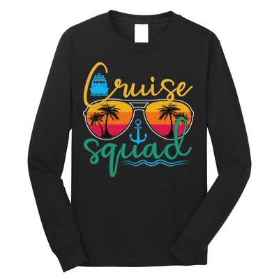 Cruise Squad 2025 Family Vacation Beach Matching Groupe Long Sleeve Shirt